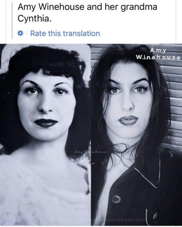 Uncovering The Unbreakable Bond: Amy Winehouse And Cynthia