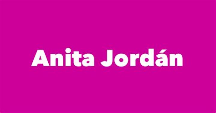 Anita Jordan: A Forceful Advocate And Inspiring Speaker