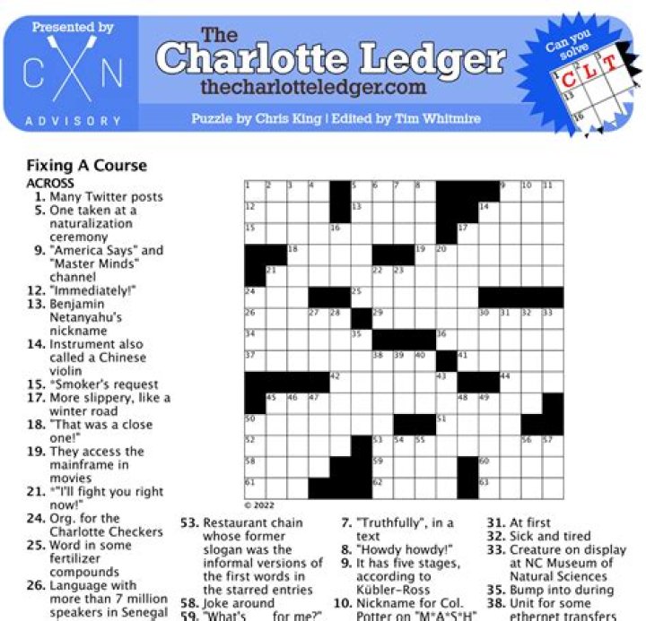 Unscramble The Crossword Clue: Brokeback Mountain Actor, Ledger