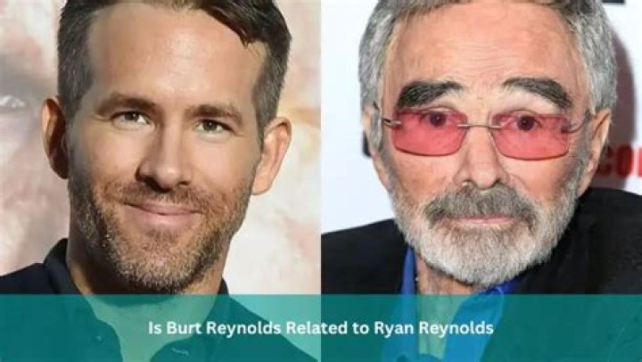Unraveling The Connection: Burt Reynolds Related To Ryan Reynolds
