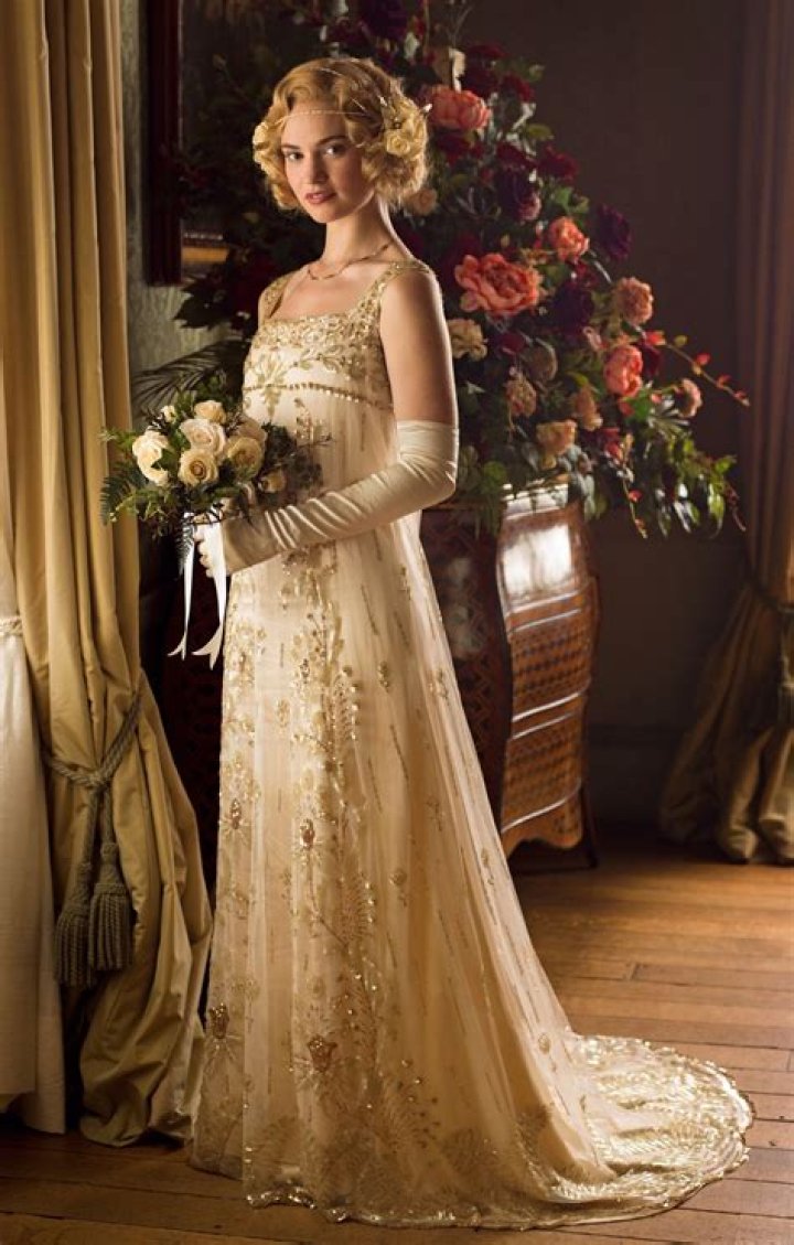 Exquisite Wedding Gowns Inspired By Downton Abbey