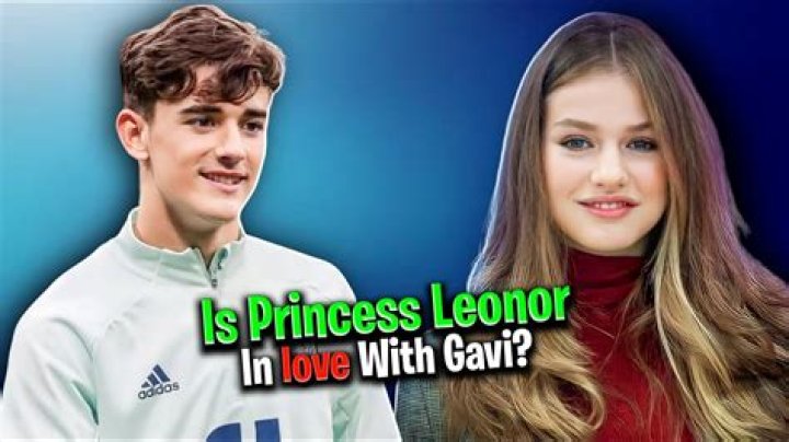 Love Beyond Royalty: Gavi And Princess Leonor Married