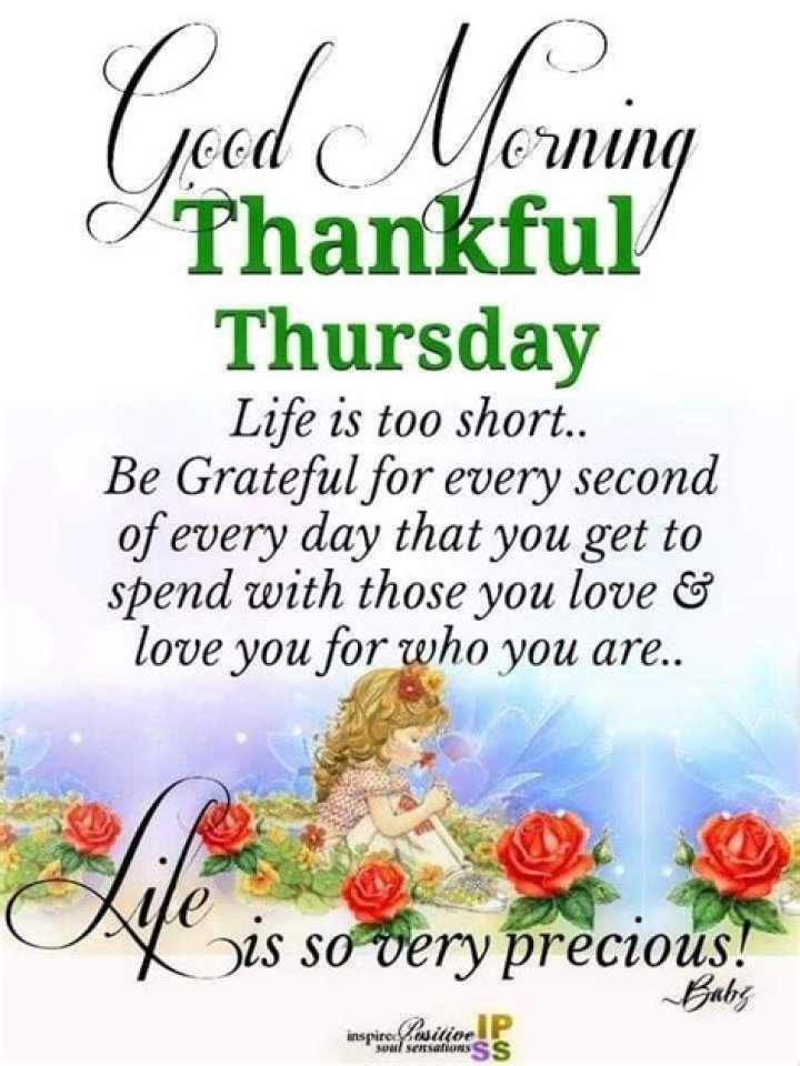 Gratitude-Filled Thursday: Blessings For A Day Of Thankfulness