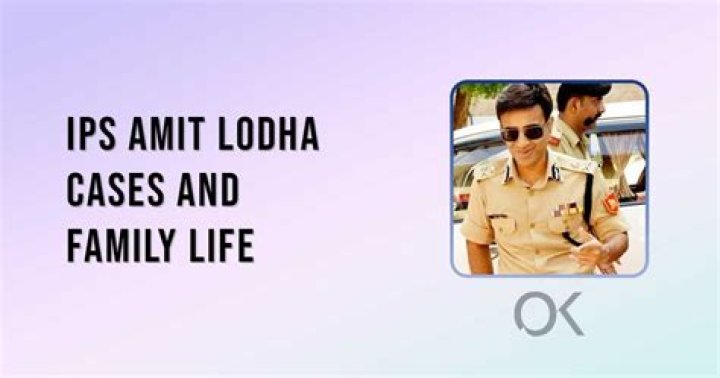 Popular IPS Officer Amit Lodha's Son: A Story Of Success