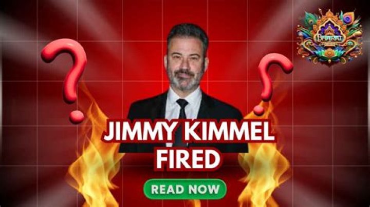 Is Jimmy Kimmel Fired?