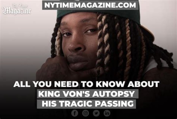 Unraveling The King Von Autopsy Report: Uncovering The Truth