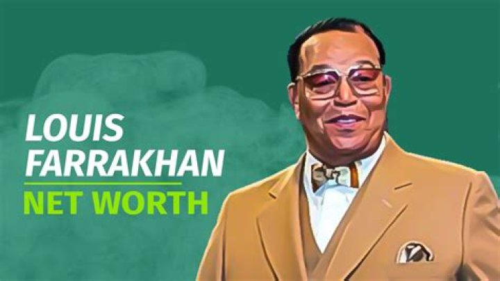 Louis Farrakhan's Net Worth Decoded