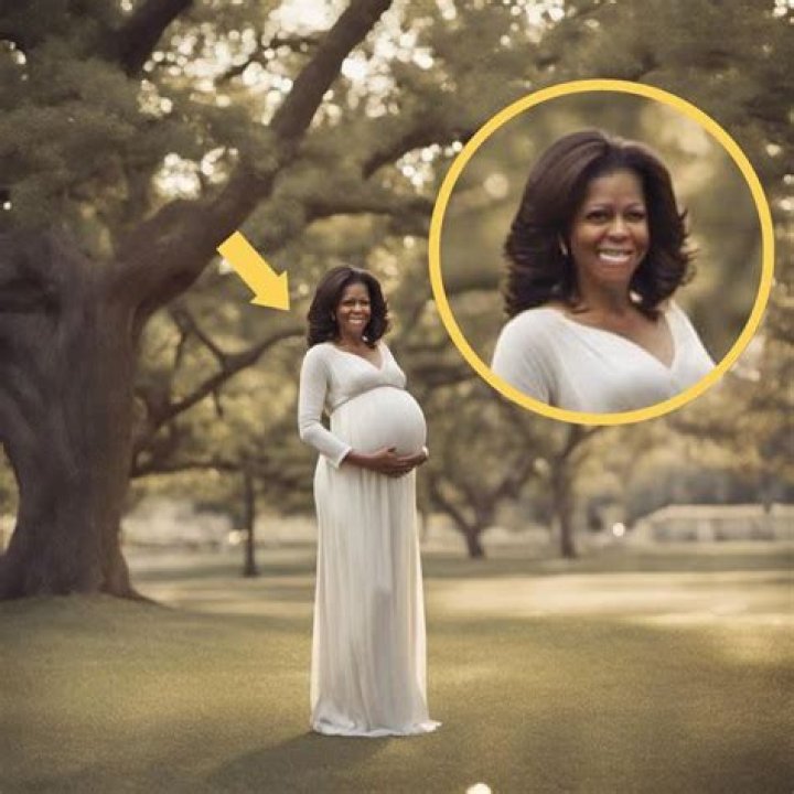 Michelle Obama's Pregnancy Journey Through Stunning Photos