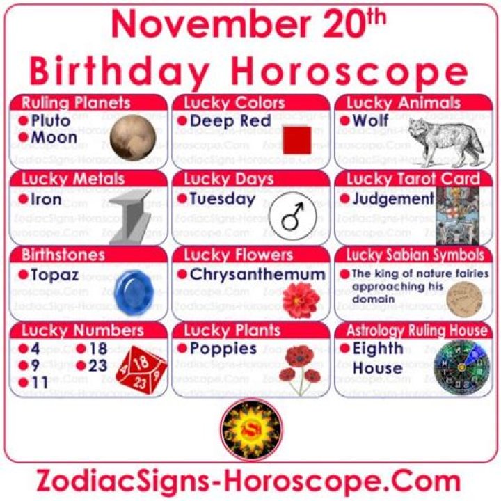 Unveiling The Mysteries Of The November 20 Zodiac Sign