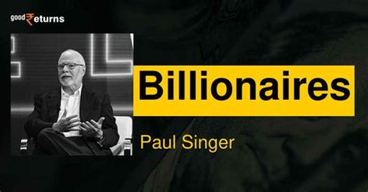 Unveiling Paul Singer's Net Worth: A Financial Journey