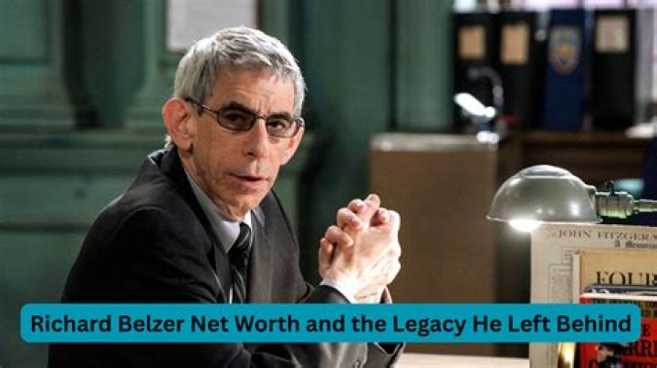 Unveiling Richard Belzer's Net Worth: Discoveries And Insights