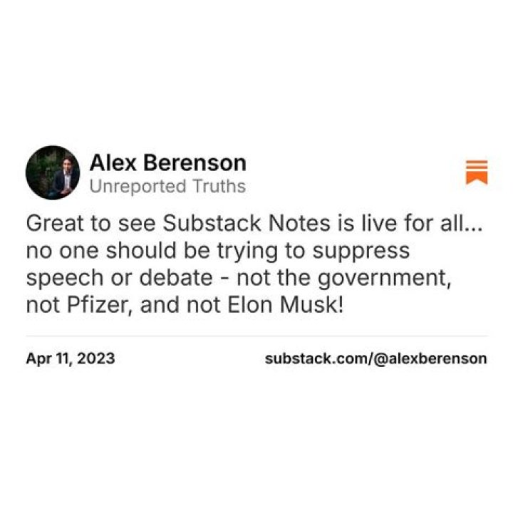 The Latest From Substack: Insights By Alex Berenson