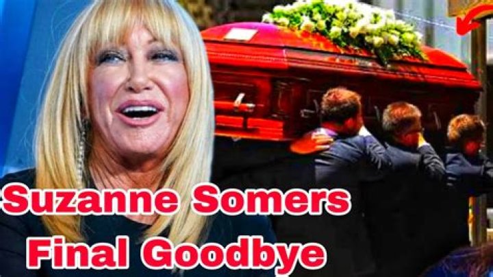 Suzanne Somers Funeral: Unveiling Surprises And Insights