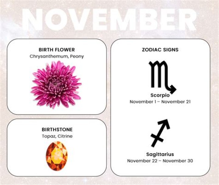 Uncover The Zodiac Sign Associated With November 20th