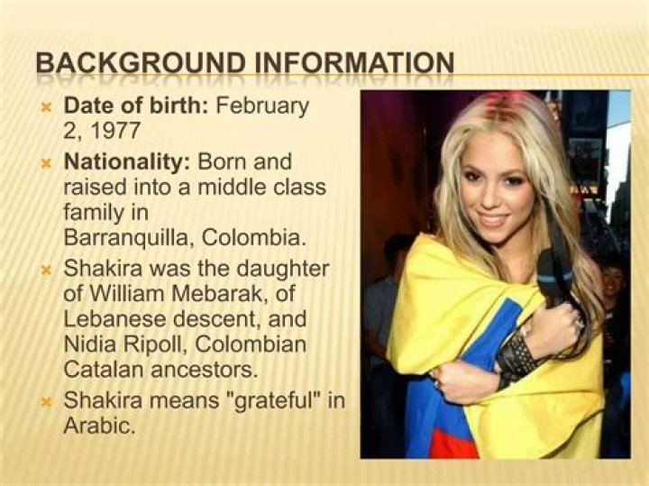 Unveiling The Ethnic Heritage Of Shakira: What Race Is Shakira?